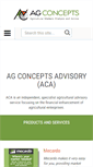 Mobile Screenshot of agconcepts.com.au
